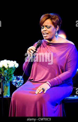 Dianne Reeves concert à Prague Banque D'Images