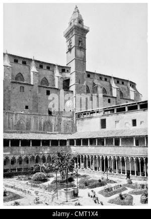 1924 Église de San Francisco en Esagna cloîtres Palma Espagne Banque D'Images