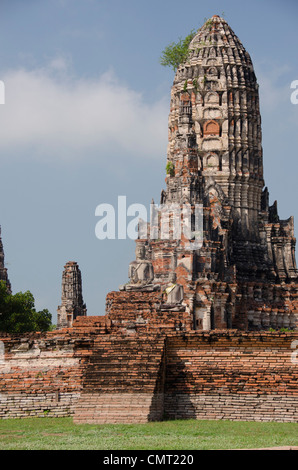 Thaïlande, Bangkok, Wat chaiwatthanaram. ayutthaya monastère bouddhiste. Banque D'Images