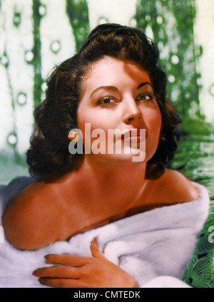 AVA GARDNER (1922-1990) Actrice américaine à propos de 1947 Banque D'Images