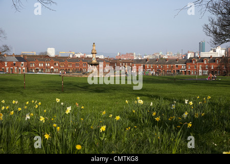 Dunville park lower falls road gaeltacht trimestre belfast irlande du nord uk Banque D'Images