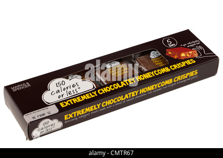 Fort de Marks and Spencer honeycomb crispies Banque D'Images