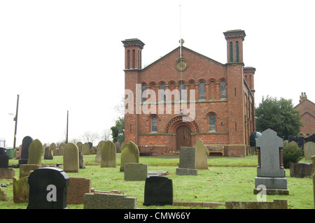 L'église Saint John's, Out Rawcliffe, Lancashire, Angleterre, Banque D'Images