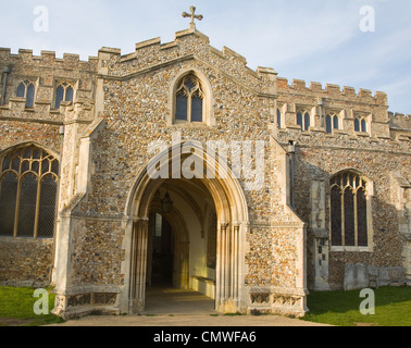 Église paroissiale Saint Mary Stoke by Nayland, Suffolk, Angleterre Banque D'Images