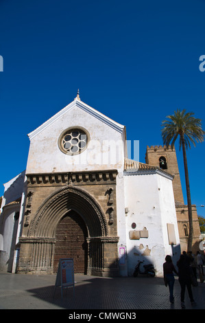 Et gothique de style mudéjar Iglesia de Santa Catalina Séville Andalousie Espagne église Banque D'Images