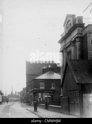 Chapelle méthodiste primitive Bethel, Dudley Road, Wolverhampton, vers 1890. La chapelle sur Dudley Road (à droite). Il a depuis Banque D'Images