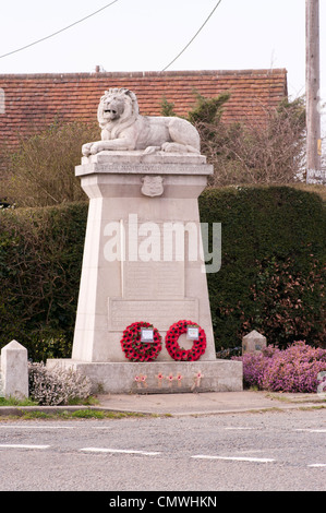 War Memorial Staplecross East Sussex UK Memorials Banque D'Images