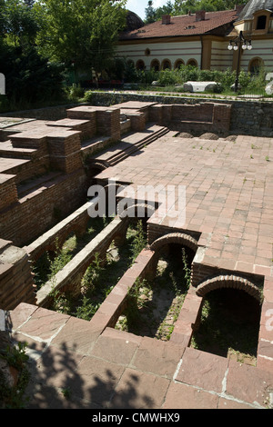 Vestiges romains, Pautalian Asklepion, II siècle, ville de Sofia (Sofia), Balkans, Bulgarie Banque D'Images