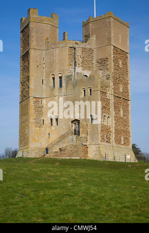 Château d'Orford, Suffolk, Angleterre Banque D'Images