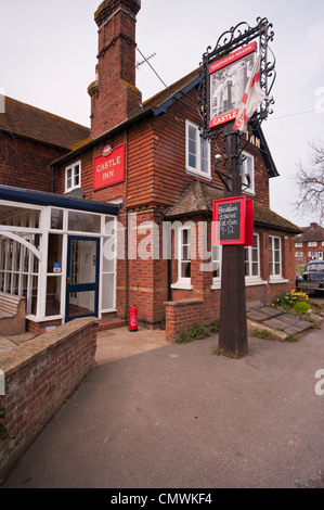 Le Château de Bodiam Inn East Sussex Uk Pubs Pub Banque D'Images