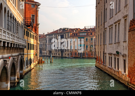 Grand Canal, Venice, Veneto, Italie Banque D'Images