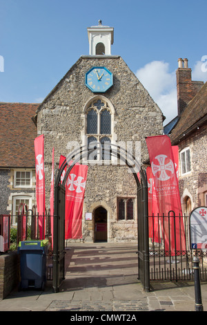 Canterbury Museum et du patrimoine et le Centre d'information Canterbury Kent UK Banque D'Images