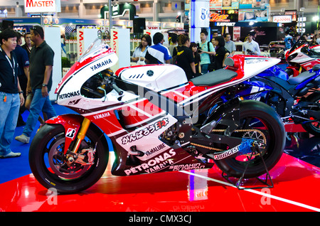 Moto Honda sur l'affichage à la 33ème Salon Automobile International de Bangkok Banque D'Images