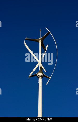 Éolienne à axe vertical Banque D'Images