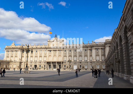 Palais Royal - Madrid Banque D'Images