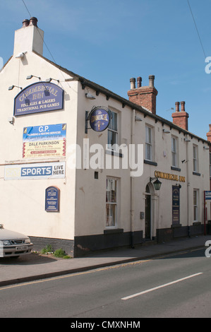 Inn commercial ; Kippax High Street Banque D'Images