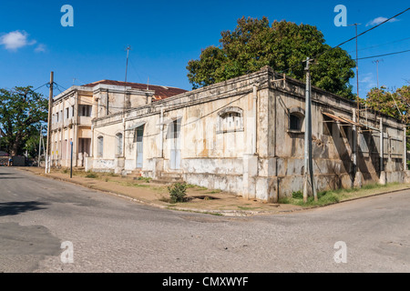 L'architecture coloniale typique de Diego Suarez (Antsiranana), au nord de Madagascar Banque D'Images