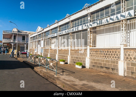 L'Alliance Française de Diego Suarez (Antsiranana), au nord de Madagascar Banque D'Images