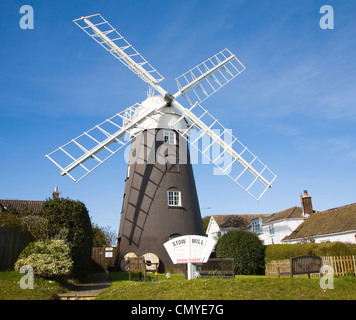 Stow Hill moulin, Mundesley, Norfolk, Angleterre Banque D'Images