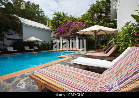 Le Sebel Reef House et spa. Palm Cove, Cairns, Queensland, Australie Banque D'Images