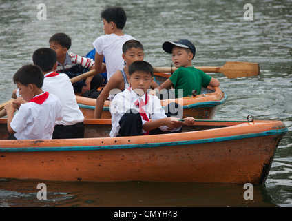 Songdowon Union internationale des enfants en camp de Wonsan, la Corée du Nord Banque D'Images