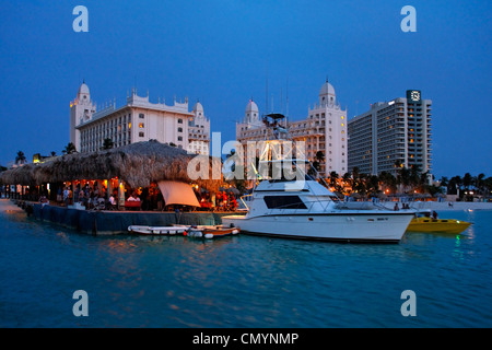 Palm Beach, Aruba, Antilles néerlandaises, Amérique Centrale, Caraïbes, Riu Hotel Casino Banque D'Images