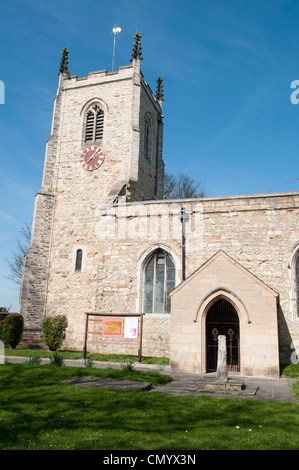 Saint Mary's Church, Kippax Banque D'Images