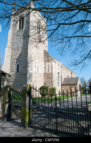 Saint Mary's Church, Kippax Banque D'Images