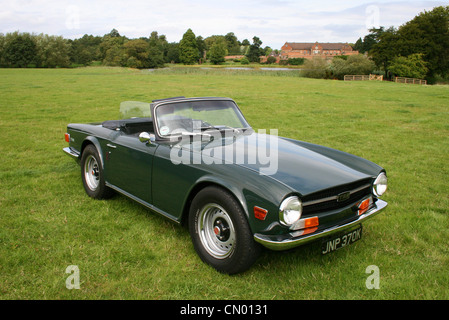 1971 Triumph TR6 Banque D'Images