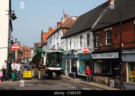 King Street, Southwell, Nottinghamshire, Angleterre, RU Banque D'Images