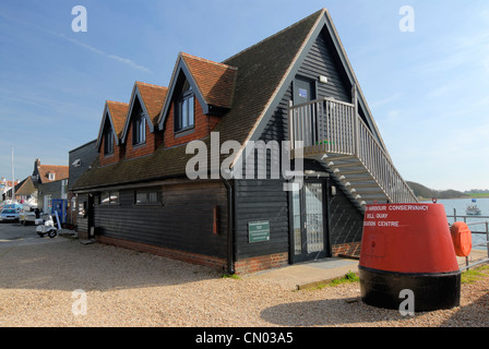 Chichester Harbour Centre d'information sur l'éducation pour la conservation Dell Quay West Sussex Uk Banque D'Images