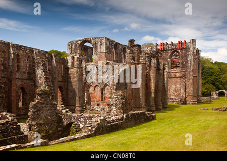 UK, Cumbria, Barrow in Furness, l''Abbaye de Furness, ruines de l'ancien monastère cistercien Banque D'Images