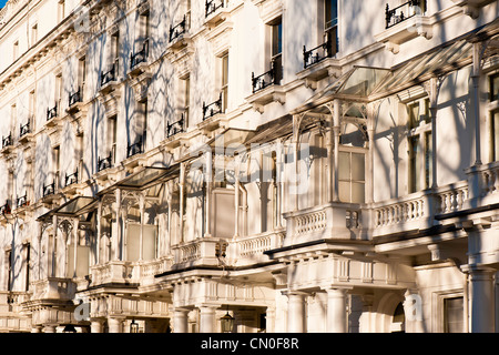 Autour de l'architecture de Cadogan Place, SW1, Londres, Royaume-Uni Banque D'Images