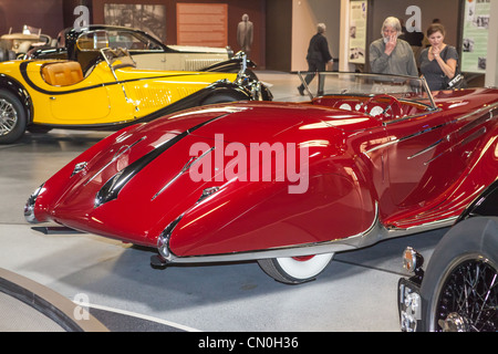 Delahaye Type 165 Cabriolet au Mullin Museum Oxnard en Californie Banque D'Images