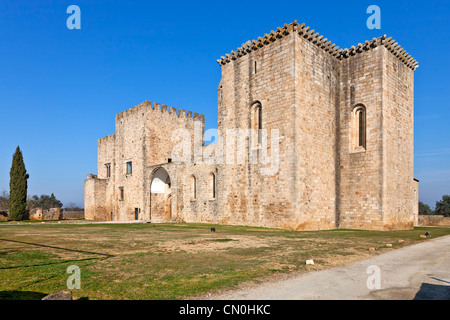 Flor da Rosa monastère. Knights Hospitaller appartenait à l'Ordre de Malte (aka). Pousada de Portugal / Auberge historique du Portugal. Banque D'Images