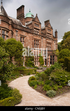 UK, Cumbria, Grange Over Sands, Holker Hall Banque D'Images