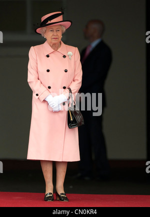 La Reine Elisabeth II. Chef de la famille royale britannique Banque D'Images