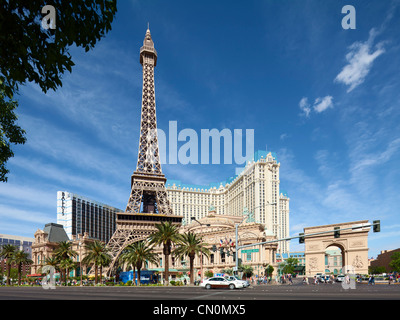 Paris, Las Vegas Paradise Banque D'Images