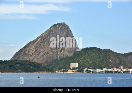 Le Pain de Sucre Rio de Janeiro Brésil Banque D'Images