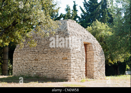 À partir de la hutte ancienne bories dans le Luberon Français Banque D'Images