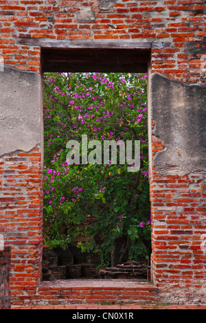 Wat Ratchaburana, Ayutthaya Historical Park, UNESCO World Heritage site, Thaïlande Banque D'Images