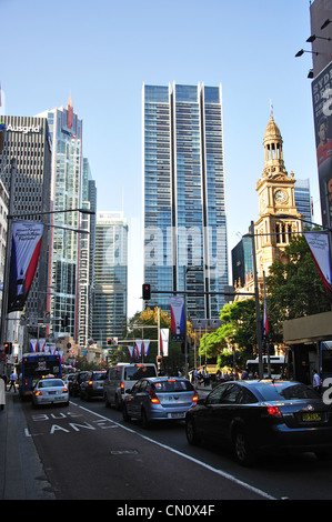 George Street, Central Business District, Sydney, New South Wales, Australia Banque D'Images