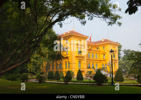 Ho Chi Min's Presidential Palace, Hanoi, Vietnam Banque D'Images