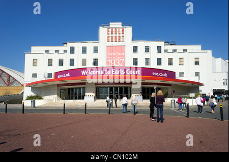 Hall d'exposition d'Earls Court, le centre de conférence et de l'entreprise vivre lieu d'événements et l'emplacement au centre de Londres, Royaume-Uni. Banque D'Images