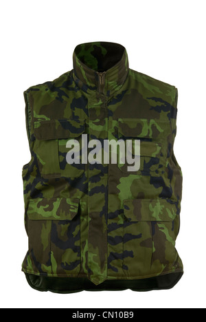 Gilet tactique militaire,,capot,isolé,isolation, Banque D'Images