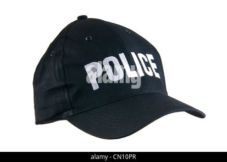 Cap, chapeau,militaires,bandana,découpe,isolé,fond blanc,Police,fbi swat Banque D'Images