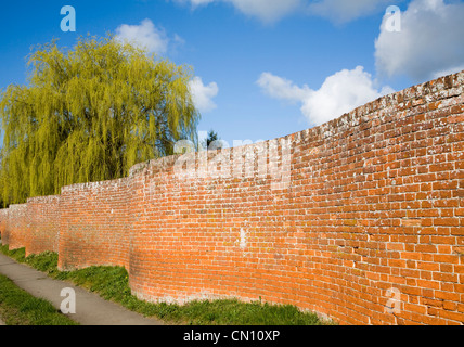 Crankle -0 ou ondulée, Easton, Suffolk, Angleterre Banque D'Images