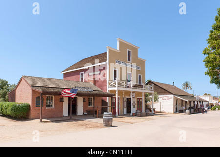 Colorado House, Old Town San Diego Banque D'Images
