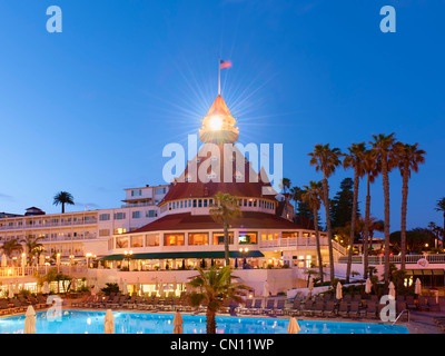 L'Hotel del Coronado, San Diego Banque D'Images