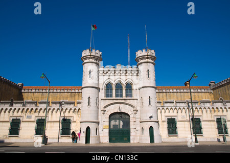 La prison principale de Lisbonne à l'extérieur du parc Parque Eduardo VII Lisbonne Portugal Europe Banque D'Images